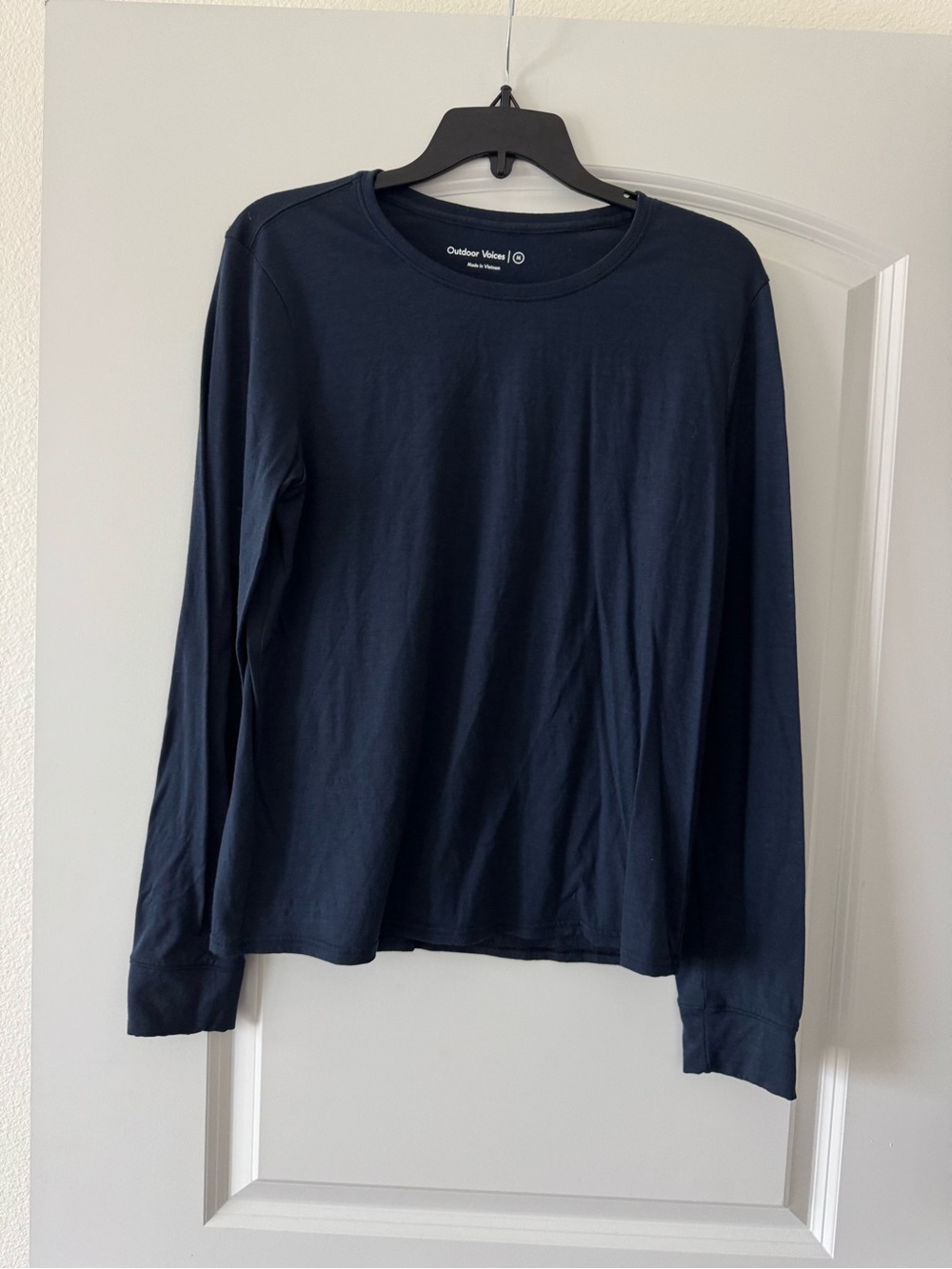 Outdoor Voices Merino Long Sleeve Shirt Size M